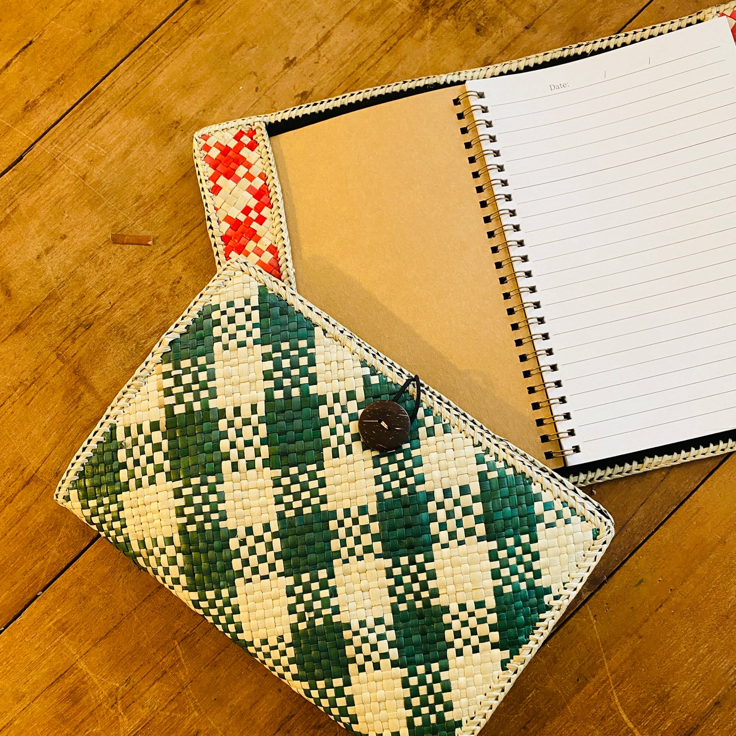 Mengkuang Note book cover