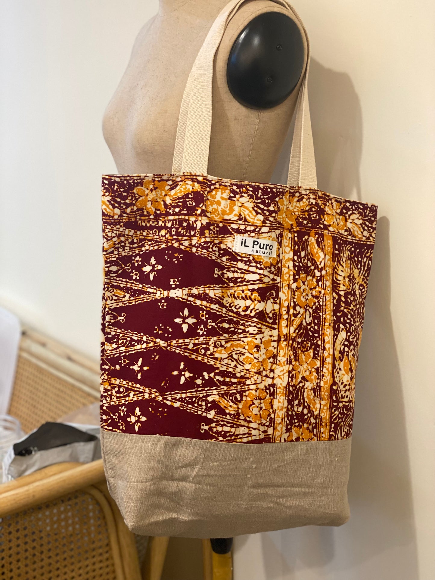 iL Puro Batik Tote Bag