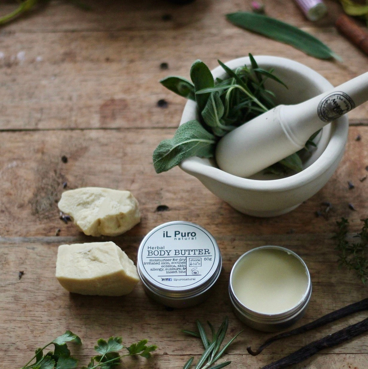 Organic Herbal Body Butter