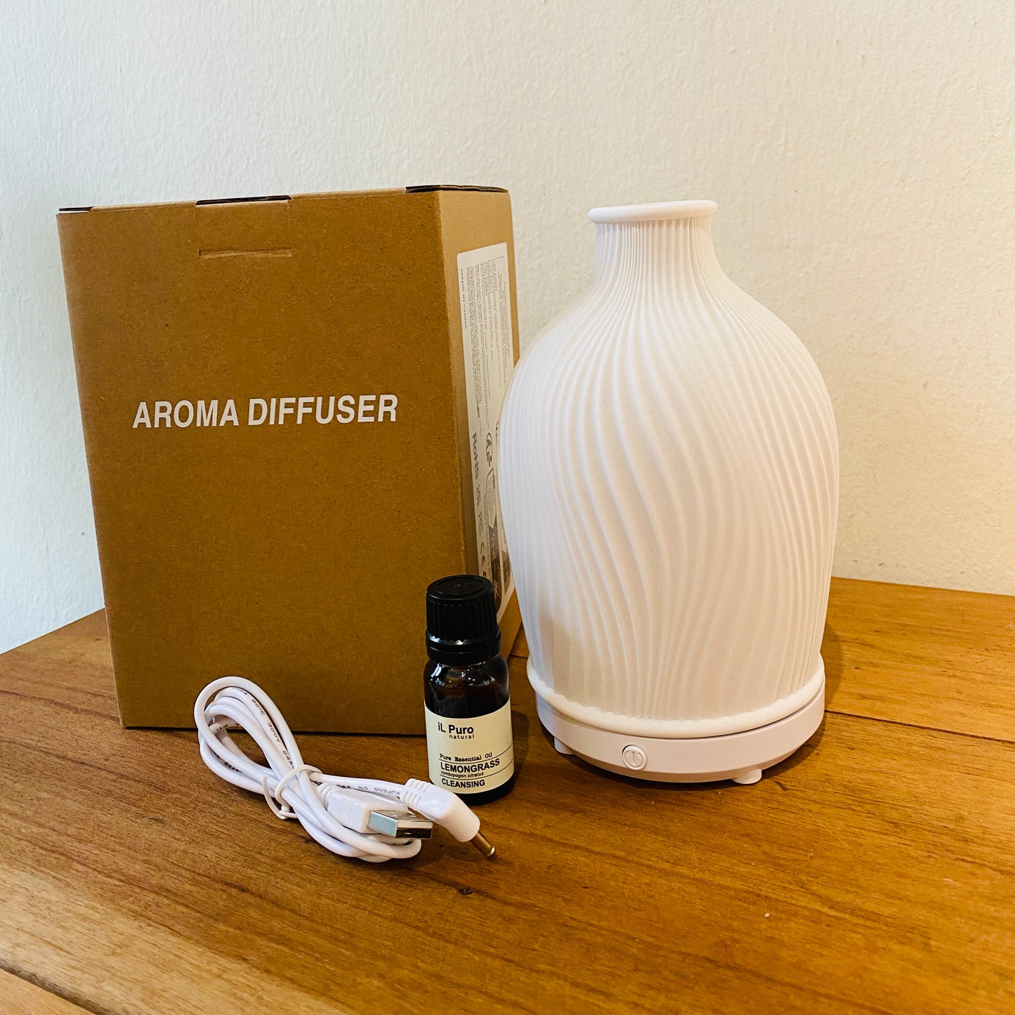 Essential oil Diffuser white resin