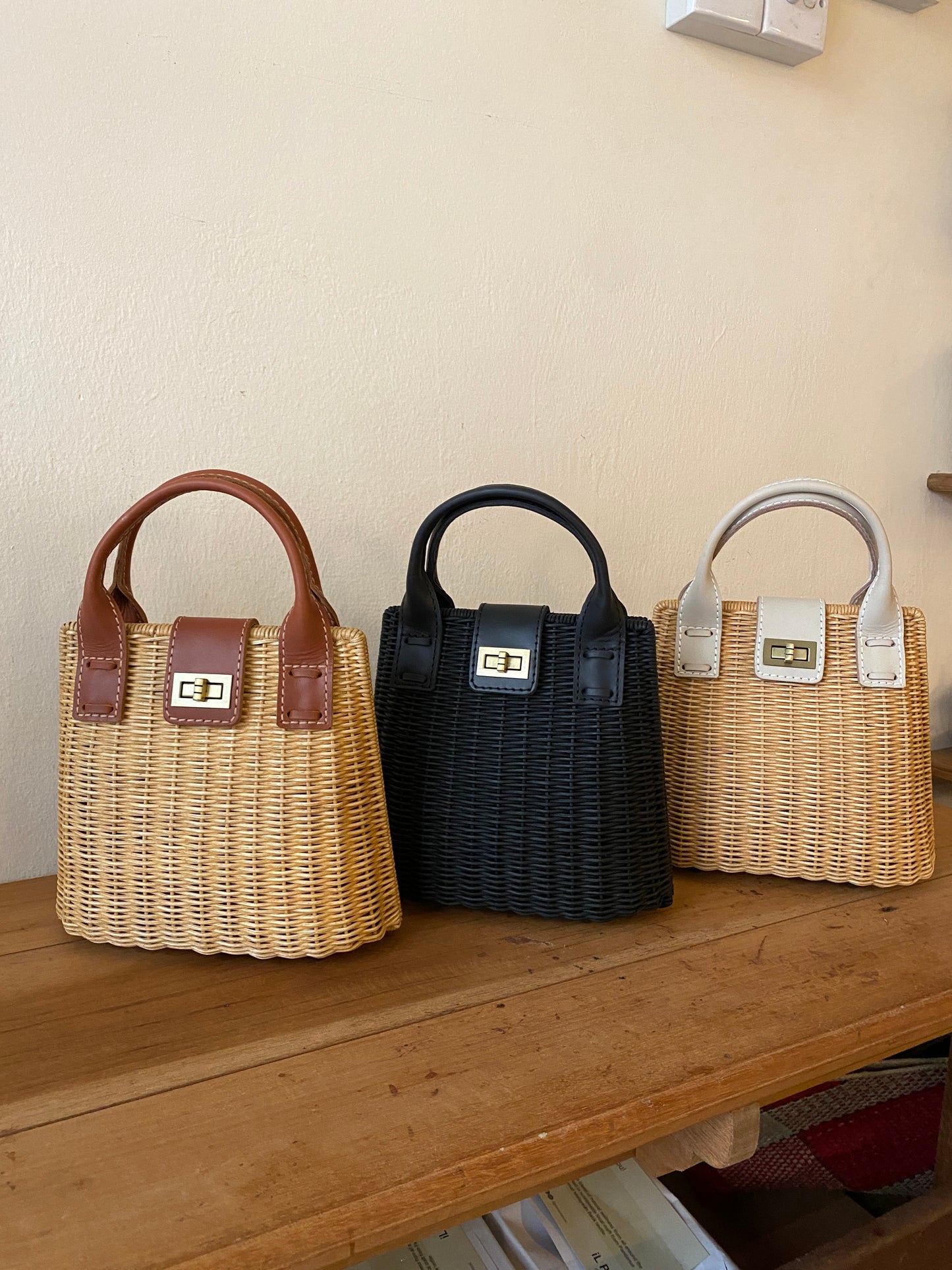 Rattan bags