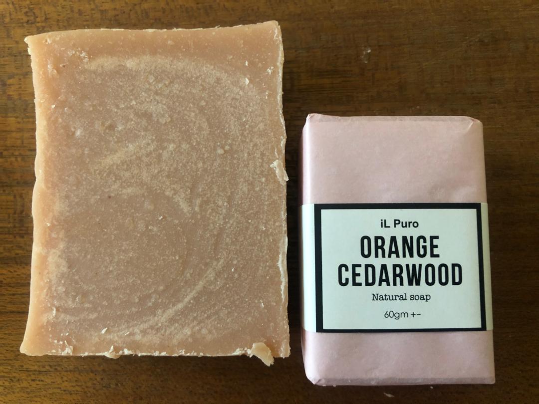 Orange Cedarwood Soap
